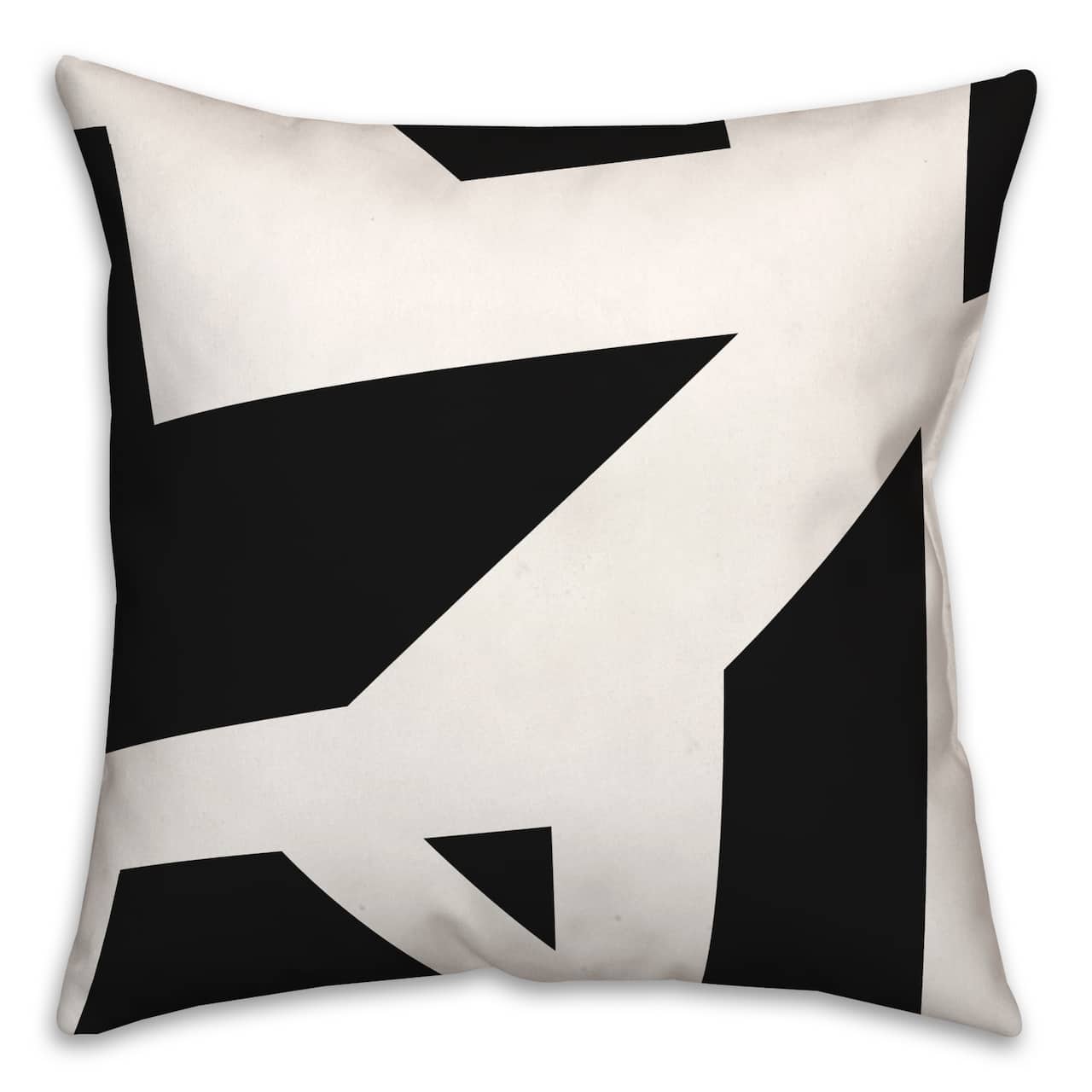 18" x 18" Geometric Blocks Versatile Throw Pillow